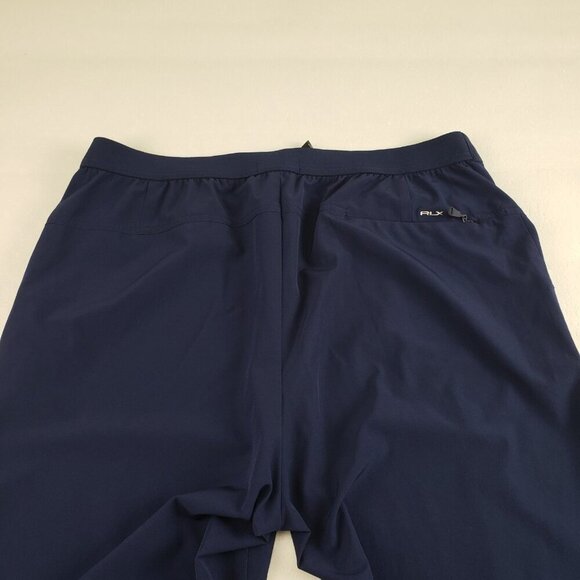 RLX Ralph Lauren Pant Womens Large Blue Straight Leg Active Casual Stretch - Picture 6 of 14